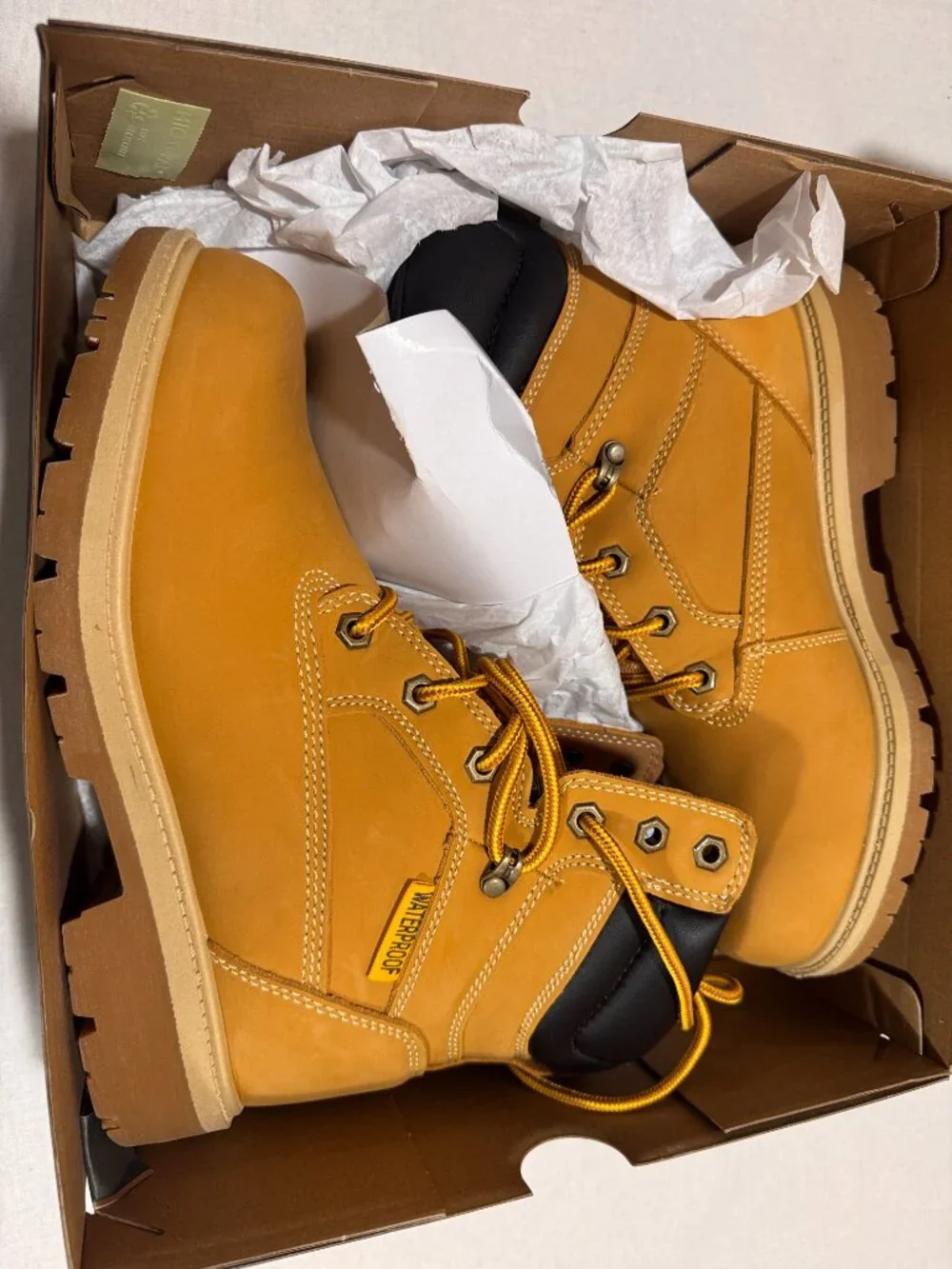 Brahma Defender Men Work Boots Waterproof Insulated New Box 7.5 8 8.5